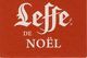 1 Sous-bock, Bierviltje, Bierdeckel, Beer Coaster LEFFE DE NOEL 2017 NOUVEAU, NEW, LEFFE OF CHRISTMAS - Sous-bocks
