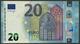 Portugal - 20 Euro - M001 A1 - MC0477833976 - Draghi - UNC - 20 Euro