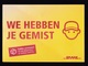 Netherlands: Form 'Not At Home - Your Parcel Was Delivered At Your Neighbours', 2018, DHL Private Service (minor Crease) - Storia Postale