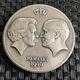 Netherlands Beatrix En Claus 10 Maart 1966 - Pièces écrasées (Elongated Coins)