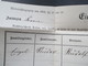 Delcampe - Schweiz 1882 Dienstpost Bern / Muri B/Bern. Enschreibungsanzeige. Interessantes Dokument! - Franchigia