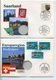 Delcampe - POSTCARD 20 PCS STAMP BUSTA FRANCOBOLLO FIRST COMMEMORATIVE HISTORICAL (03) - Collections