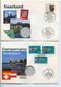 Delcampe - POSTCARD 20 PCS STAMP BUSTA FRANCOBOLLO FIRST COMMEMORATIVE HISTORICAL (03) - Sammlungen