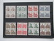 Berlin 1964 Freimarken Deutsche Bauwerke 4er Blöcke! Sauber Postfrisch / ** Katalogwert Nur Als Paare Schon 130€ - Unused Stamps