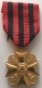 Médaille Décoration Civile Pour Long Service Dans L'administration. 2e Classe En Vermeil. - Professionnels / De Société