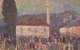 CROCE ROSSA /  Cartolina Commemorativa _ Valona - Piazza Del Bazar - ILLUSTRATOTE  " T. CASCELLA " - Croce Rossa