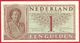 Pays Bas, Hollande, Nederland, Muntbiljet, 1949, 1 Gulden, Juliana, TTB - 1 Gulde