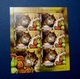 ROMANIA 2014, FRUITS AND FAUNA,FRUITS ET LA FAUNE, 4 BLOCKS - Unused Stamps