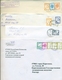 Kazakhstan.Four Envelopes Past The Mail. - Kazakhstan