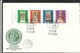 HUNGARY 1975 FDC Mi.no.3060-3063  A + B - FDC