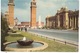 BARCELONA PLAZA DE ESPAGNA CART X ITALIA - Storia Postale