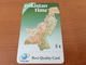Rarer Prepaid Card  - Pakistan Time   - Map - 5 €- Fine Used - - [2] Mobile Phones, Refills And Prepaid Cards