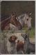 Pferde Horses Chevaux Mit Hunde - Artist C. Reichert Serie 1232 - Chevaux