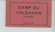 CAMP DU VALDAHON - Carnet Complet De 10 CPA - Autres & Non Classés