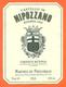 étiquette + Dos De Vin Italie - Italia Vino Chianti Rufina Nipozzano 1990 - 75 Cl - 2 Scans - Altri & Non Classificati