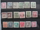 LOT CHINE CHINA 320 TIMBRES ANNEES 1910 A 1970 SUR PLANCHES AVEC PHOTOS - Autres & Non Classés