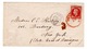 France Scott 36 Single Franking To New York - 1863-1870 Napoleon III With Laurels