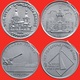 Transnistria, 1 Ruble In 2016 - 4 Coins In One Lot - Moldova