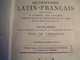 Dictionnaire - Latin / Français Par Ch Lebaigue - 34 è Edition - 1906 - Diccionarios