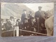 CARTE  PHOTO S.M Le Roi D'ESPAGNE Au Concours De Ski. EAUX BONNES 1909 - Familles Royales