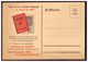 Dt- Reich (006387) Werbe-Postkarte, Spare Bei Der Deutschen Reichspost- Im Kriege Erst Recht, Ungebraucht Ab Beschriftet - Briefe U. Dokumente