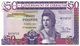 GIBRALTAR 50 POUNDS 1986 SERIES PREFIX A UNC P-24  "free Shipping Via Registered Air Mail." - Gibraltar