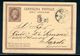 Italie - Entier Postal De Milano Pour Napoli En 1875 - Ref M3 - Entero Postal