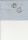 TRES BELLE LETTRE ECRITE AFFRANCHIE N° 14 BORD DE FEUILLE SUPERBE -CAD MARSEILLE 27 MAI 1857 - 1849-1876: Klassieke Periode