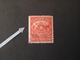 CILE CHILE  1883 TELEGRAPH STAMP, IMPERFORATED LEFT - Cile