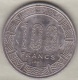 République Du Tchad 100 Francs 1980, Cupro Nickel , KM# 3 - Chad