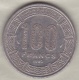 République Du Tchad 100 Francs 1980, Cupro Nickel , KM# 3 - Tchad