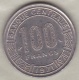 REPUBLIQUE FEDERALE DU CAMEROUN . 100  Francs 1971 ,  En Nickel .KM# 15 - Camerún