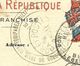 Kaart (drapeaux) Stempel  ESCADRON DU TRAIN DES EQUIPAGES MILIT. Naar "Soldat Belge" Stempel PMB - Armée Belge