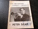 Publicité Dédicacée De L'orchestre PETER DEAN - Autres & Non Classés