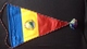 1708   ROMANIA  ORIGINAL  OLIYMPIC   FLAG   44 X 30 CM - Apparel, Souvenirs & Other