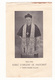 IMAGE PIEUSE PORTRAIT ANNONCANT LE JUBILE D'ARGENT DE PASTORAT DE FR LOIVET à St Pierre Eglise 50 Le 10 Aout 1950t - Autres & Non Classés