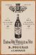 Nw1585 Rare CARMAUX Eau-de-Vie Vieille De Vin FOUCRAS Carton Publicitaire Tarif 15 Ou 18 Francs Imp. LABOUCHE Cppub - Carmaux