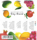 ISRAEL, 2010, Booklet 53b, Fruits Of Israel, 3rd Print - Booklets