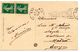 Tarjeta Postal De Grenoble L'isere Et Les Alpes Circulada 1914 - Grenoble