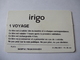 ANGERS : TRAMWAY IRIGO - 1 Ticket - Europe