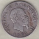 2 Lire Stemma 1863 T Torino, Vittorio Emanuele II , En Argent - 1861-1878 : Victor Emmanuel II