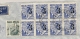 Nederlands Indië - 1947 - 8x 3 Cent Opdrukzegel Op LP-cover Met Deviezencensuur Van Batavia Naar Den Haag - Netherlands Indies