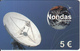 NETHERLANDS - Satellite Dish & Globe, Nondas Telecom Global Prepaid Card 5 Euro, Exp.date 01/01/2001, Used - [3] Sim Cards, Prepaid & Refills