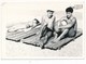 REAL PHOTO - Two Boys Sit On Beach,  Garcons Sur La Plage Old Orig - Autres & Non Classés