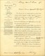 Càd T 17 MACON (70) / Taxe N° 5 + GC / N° 60 Sur Lettre Taxée Pour Timbre Poste Ayant Déjà Servi Avec Dossier De Saisie  - 1859-1959 Covers & Documents