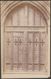 Western Door, Tewkesbury Abbey, Gloucestershire, C.1920 - Mallett & Sons RP Postcard - Other & Unclassified