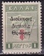 THRACE 1920 1 L Green Litho With Overprint  Administration Of Thrace And Red ET Vl. 25 MNH - Thrakien