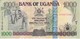 BILLETE DE UGANDA DE 1000 SHILLINGS DEL AÑO 2005 EN CALIDAD EBC (XF)  (BANKNOTE) - Uganda