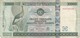 BILLETE DE UGANDA DE 20000 SHILLINGS DEL AÑO 2004 (GRULLA CORONADA) (BANKNOTE) - Uganda