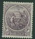 BARBADOS KGV 1921 3s SG 228 Deep Violet Mounted Mint - Barbados (...-1966)